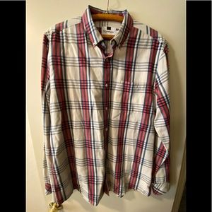 Topman casual dress shirt size XL. Worn once. Excellent condition.